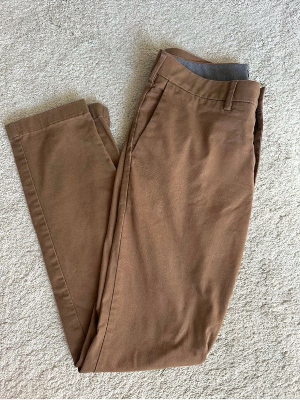 Men's Express Brown Chino Pants